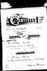 Abraham Banta - Cora A. Ripley , Marriage Certificate