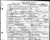 George Riley Thacker - Death Certificate