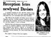 Star-News Pasadena - Oct 22, 1974 - Davis/Curtis Wedding Announcement