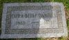 Headstone(DANIELS) - Cora Bell Rosemeyer Daniels
