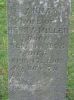 Headstone of Anna Myers Miller(b.1836)