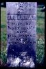 Headstone - Susanna Miller(d. 1865)