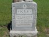 Headstone(KEY) - George Washington Key and Ethel Lee Mansfield Key
