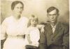 Family Photo - Herbert Ausburn, Mary E. Patton Ausburn and Winnie Ausburn