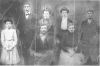 Thomas B. Sinor and Mary Jane Hardin Sinor Family
Standing Left to Right: Nora A., Thomas Oscar, Fannie, Grace, Frank