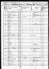 1850 Census - Hancock County, Indiana - Phebe Morgan