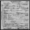 Death Certificate for Garhart Kluesner(1952)