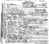 John Walter Maisel - Death Certificate