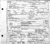 Mary Melvina Patton Cunningham - Death Certificate