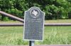 Historical Marker for East Shady Grove Baptist Church at cemetery