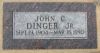 John C. Dinger, Jr. - Headstone